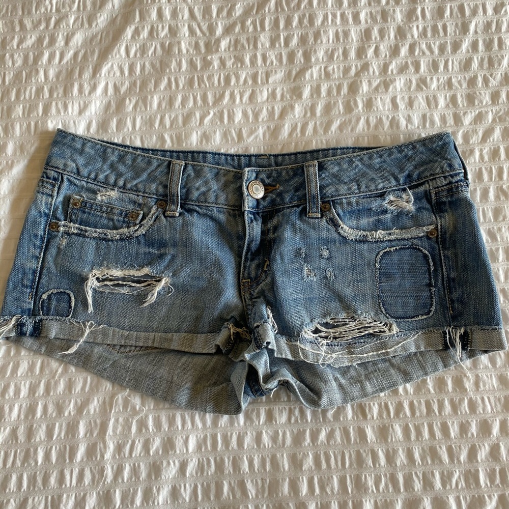 AE cut off shorts